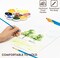 12-Piece Professional Paint Brush Set – Flat & Round Tip Brushes for Acrylic, Watercolor & Oil Painting